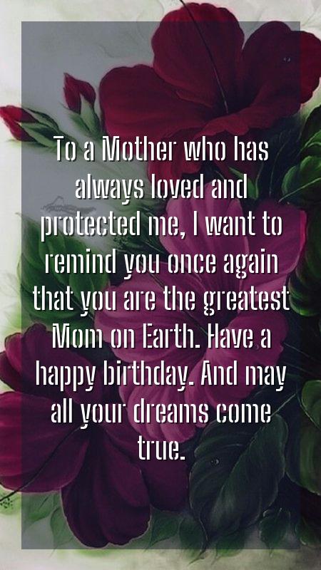 mother birthday quotes from son
